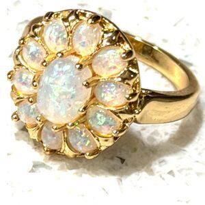 Beautiful Opal cocktail ring